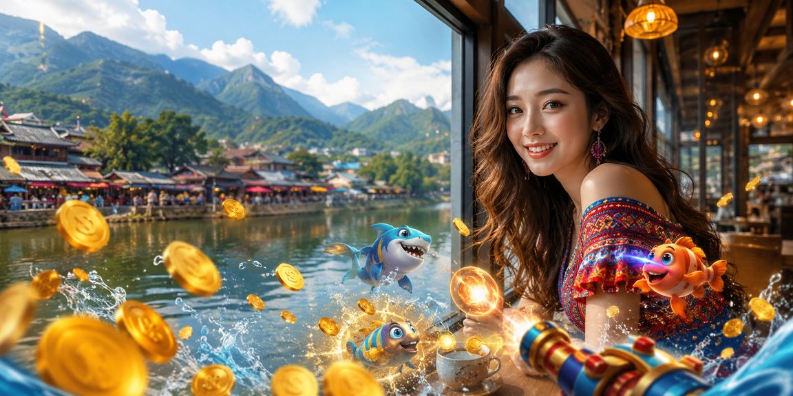 Người dùng tại Sa Pa ngồi cà phê xem kèo và thực hiện giao dịch thanh toán trên điện thoại